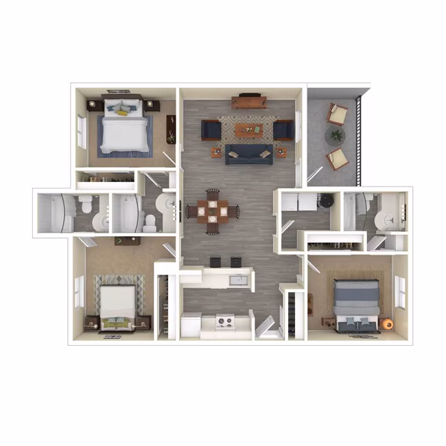 Unit 3332 3332 floor plan